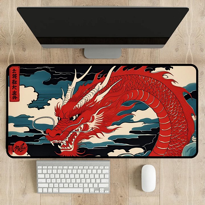 Ryoshin - Burning Passion (Moeru Jōnetsu), Ancient Ryū Collection, Desk Mat product image (1)