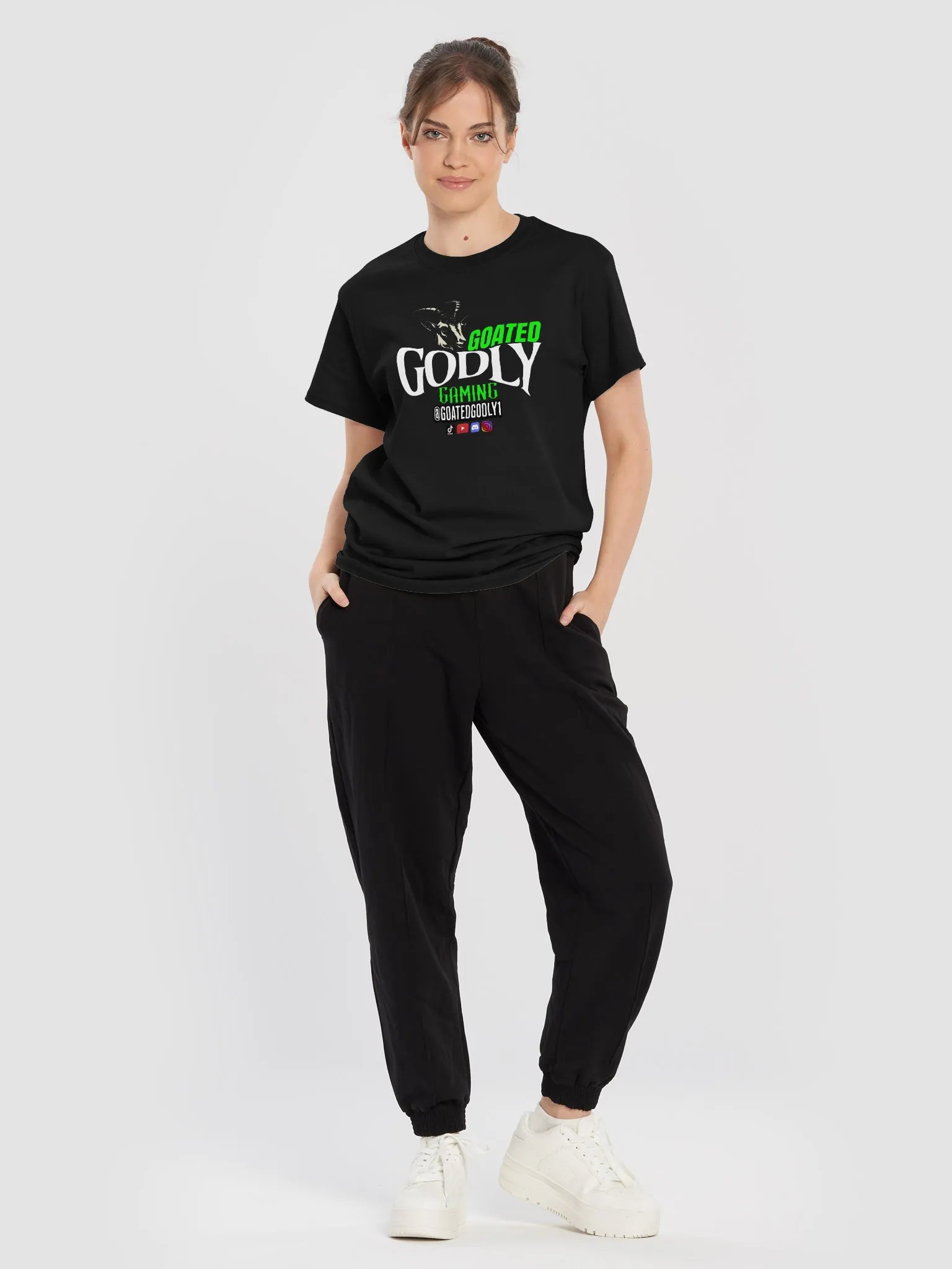 Goated Godly Gaming Tee product image (5)
