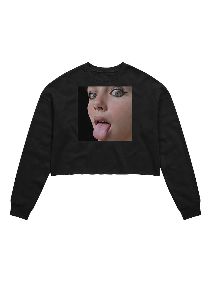 The Bella+Canvas Women's Cropped Crew Fleece Sweatshirt product image (1)
