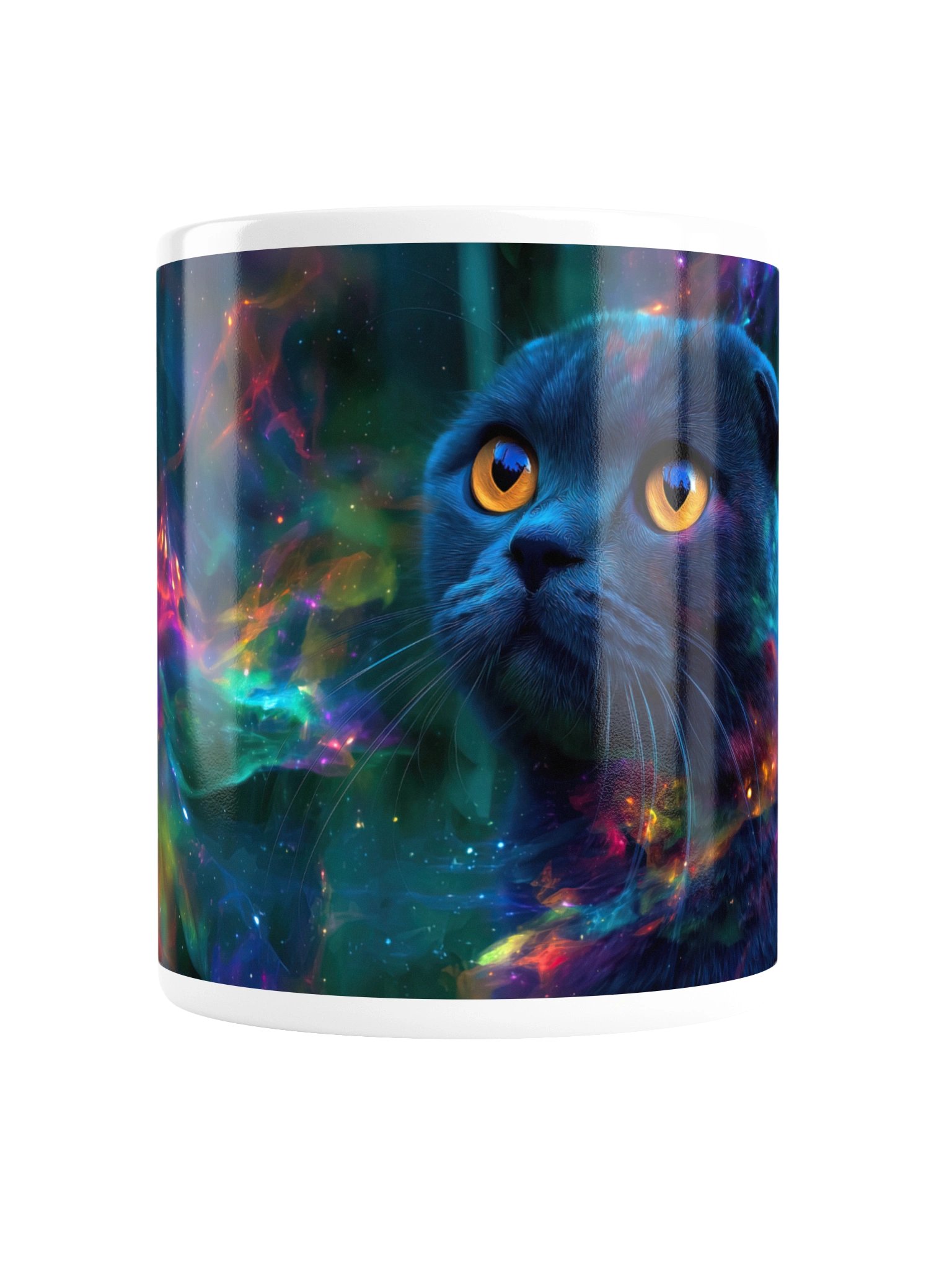 Dreamy Scottish Fold Cat Mug product image (2)