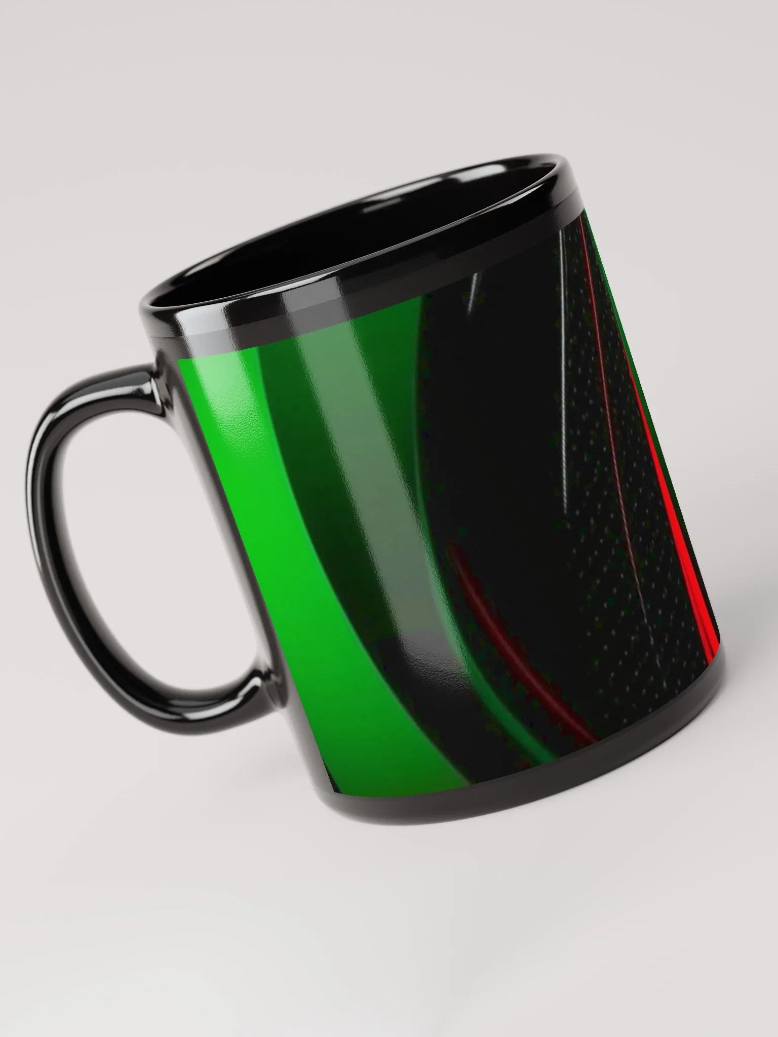 Midnight Racing Design Black Mug product image (12)