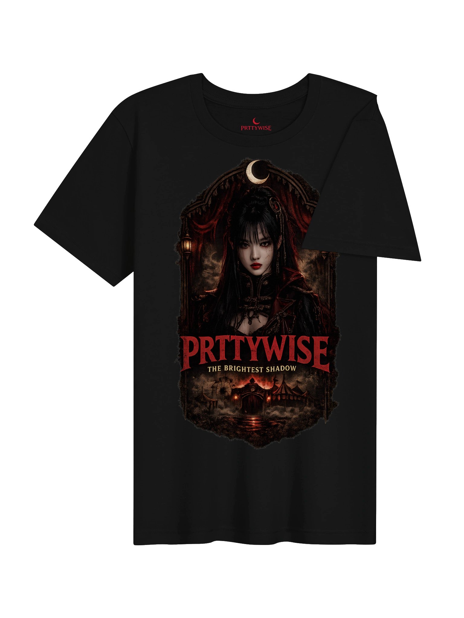 PRTTYWISE — The Brightest Shadow Portrait Tee product image (4)