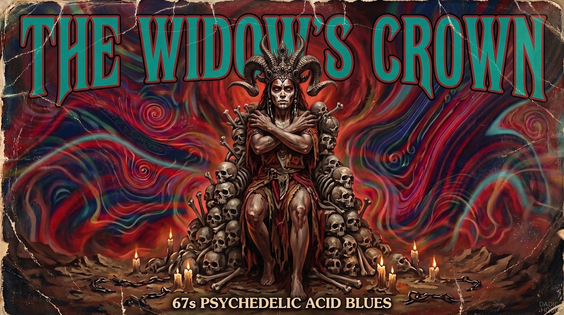 THE WIDOW'S CROWN - Psychedelic Blues (Full Album) product image (1)