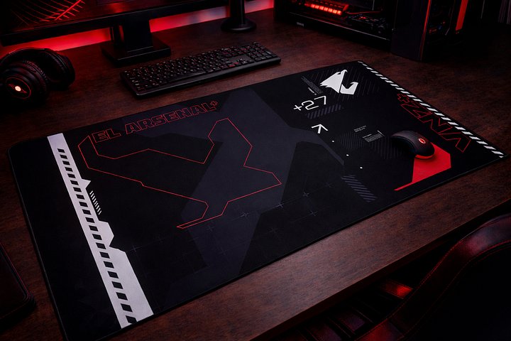El Arsenal+ - Mouse Pad Extra Large - 33” x 15” product image (2)