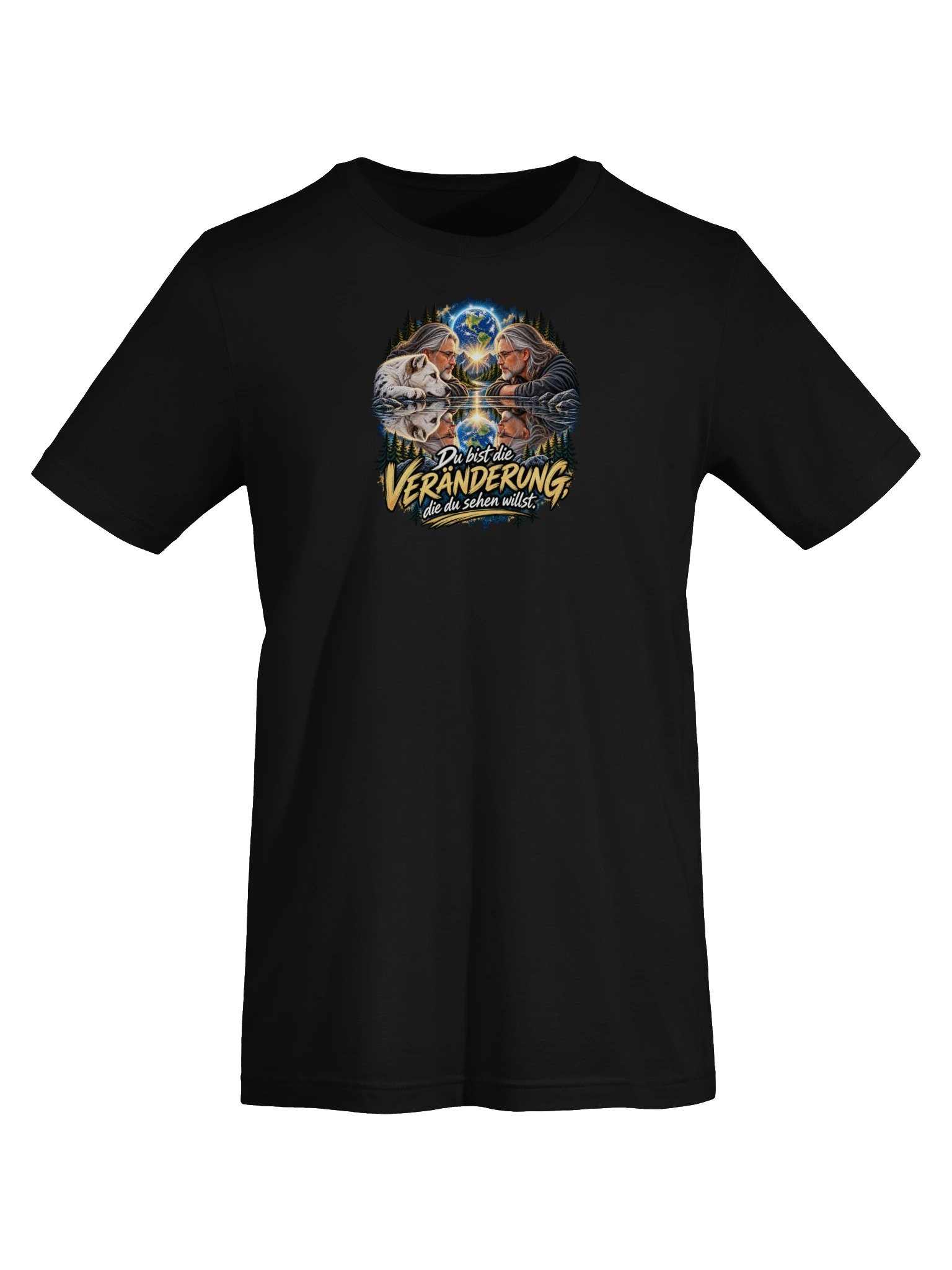 Du bist die Veränderung – Spiegelwelt II | Unisex-T-Shirt product image (13)