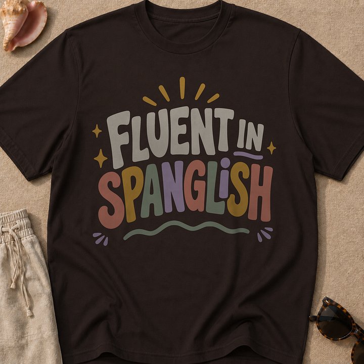 Fluent In Spanglish Camiseta Unisex product image (1)
