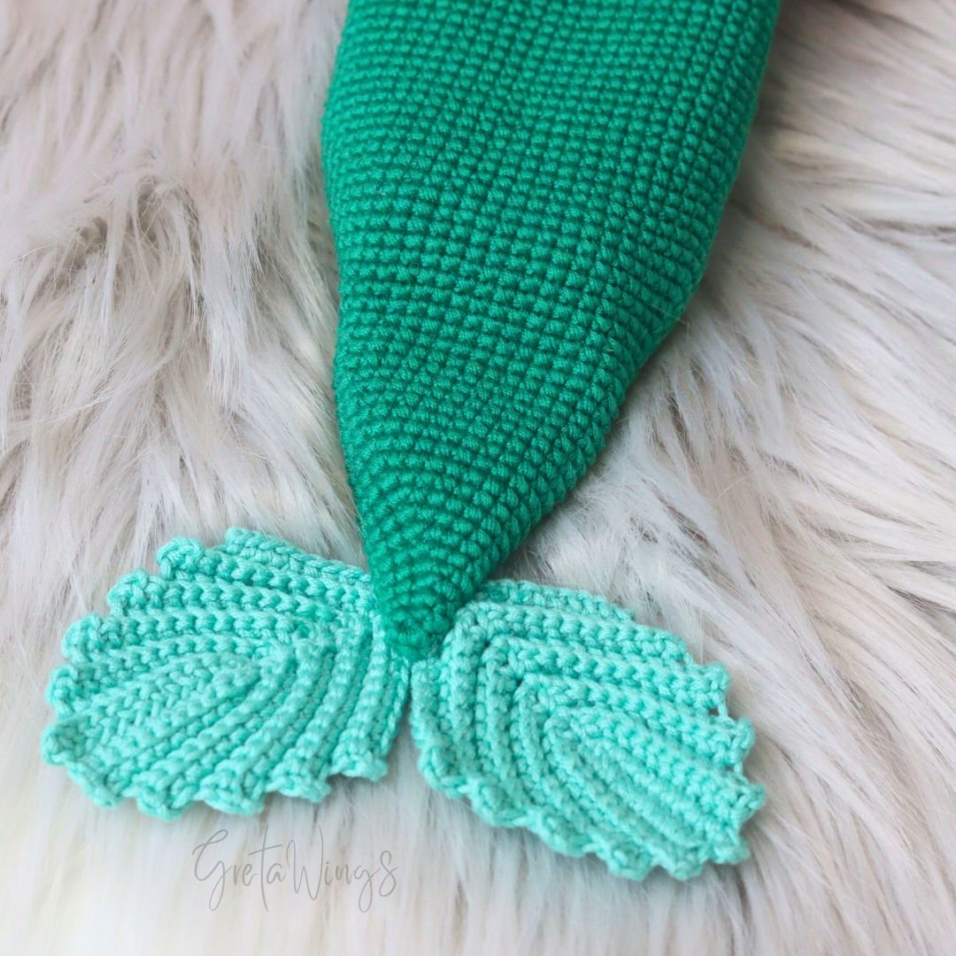 Patrón Amigurumi de Ariel – Versión Sirena (Descarga Digital) product image (6)