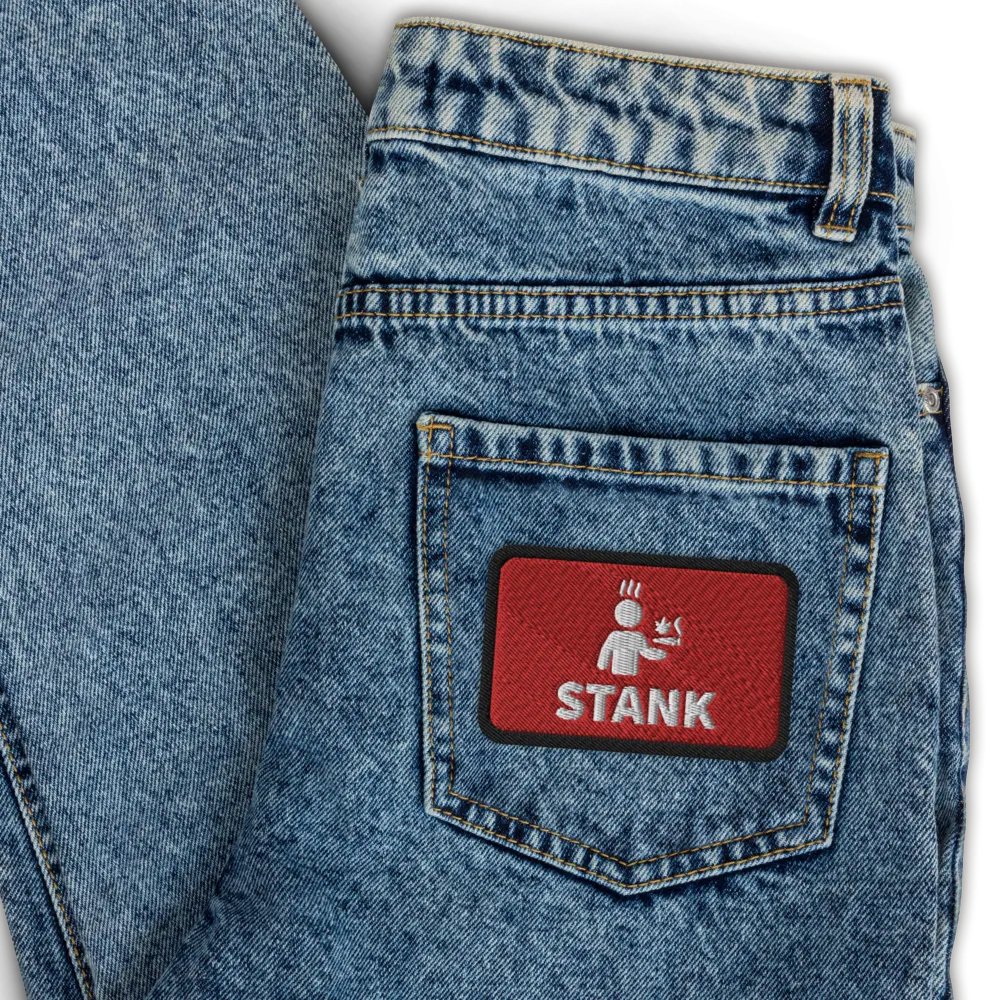 STANK FARM [RED LABEL] Warning Patch product image (3)