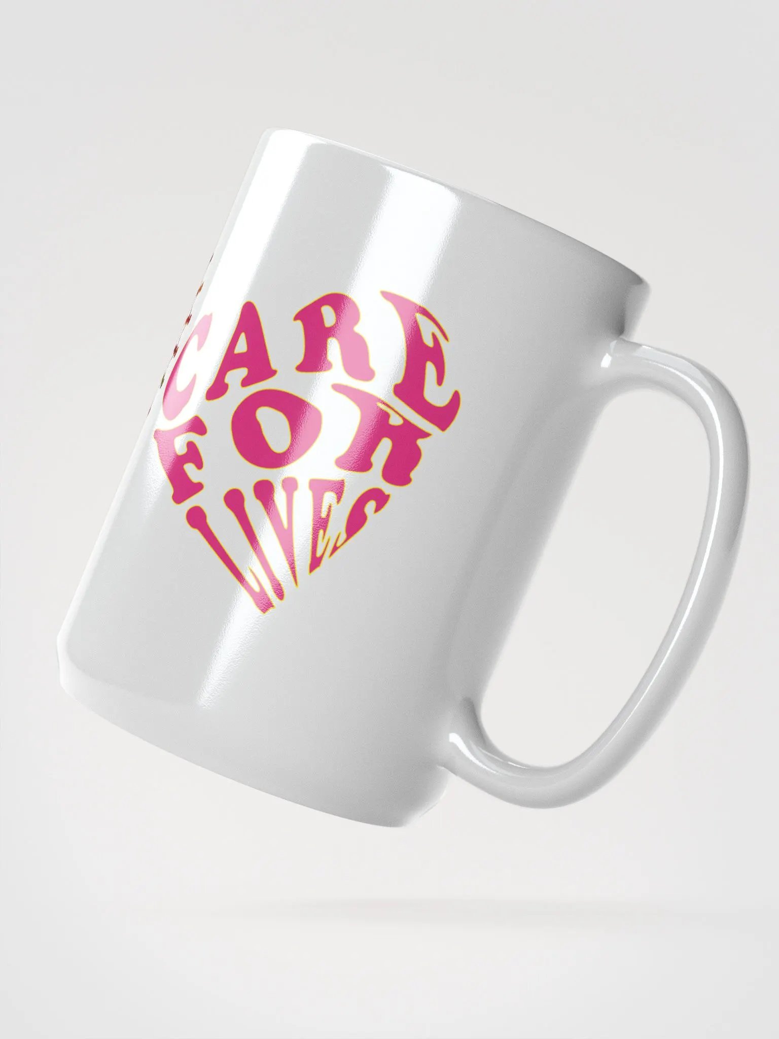 White Glossy Mug product image (2)