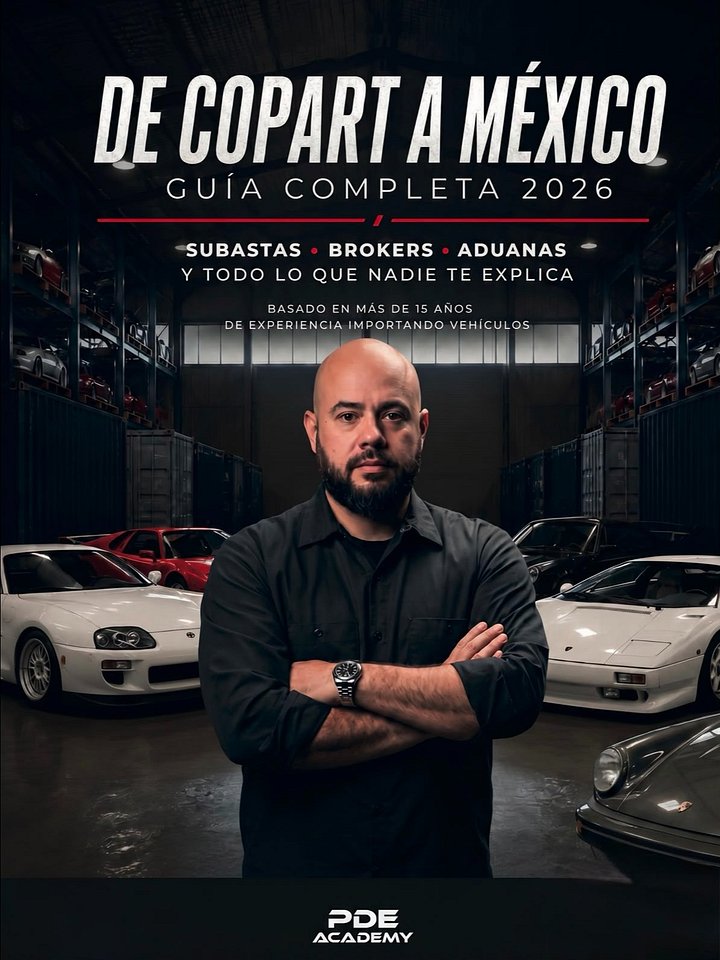 De Copart a México: Guía Completa 2026 | Subastas, Importación y Negocio product image (1)
