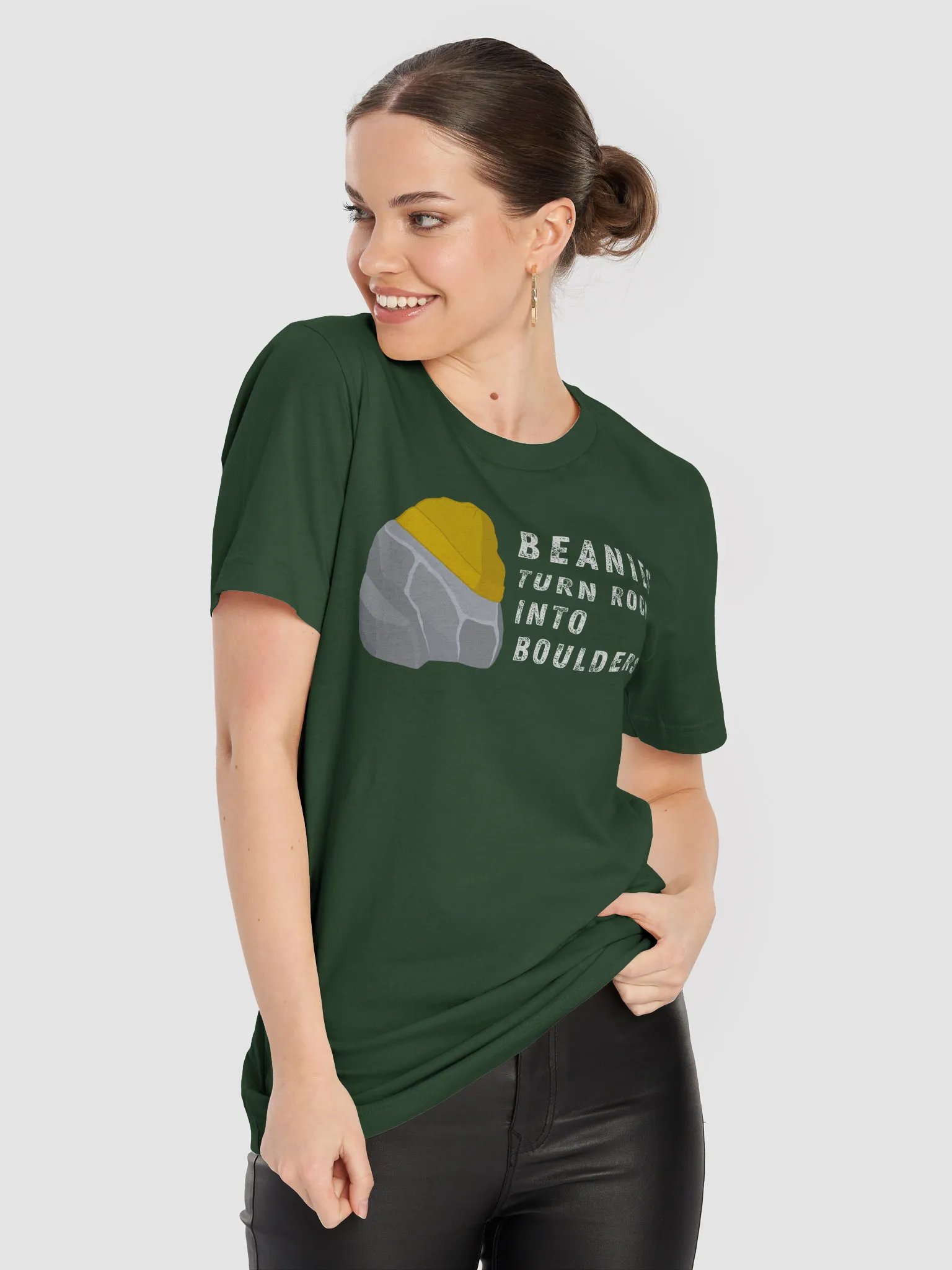 Beanies-Turn Rocks into Boulders T-Shirt product image (5)
