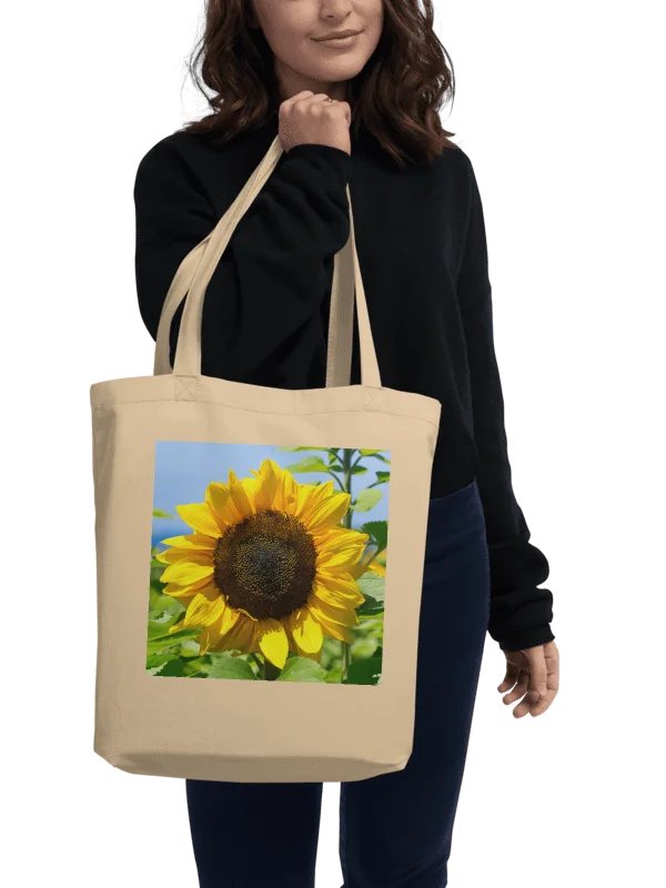 Sunflower Flower Tote Bag product image (2)