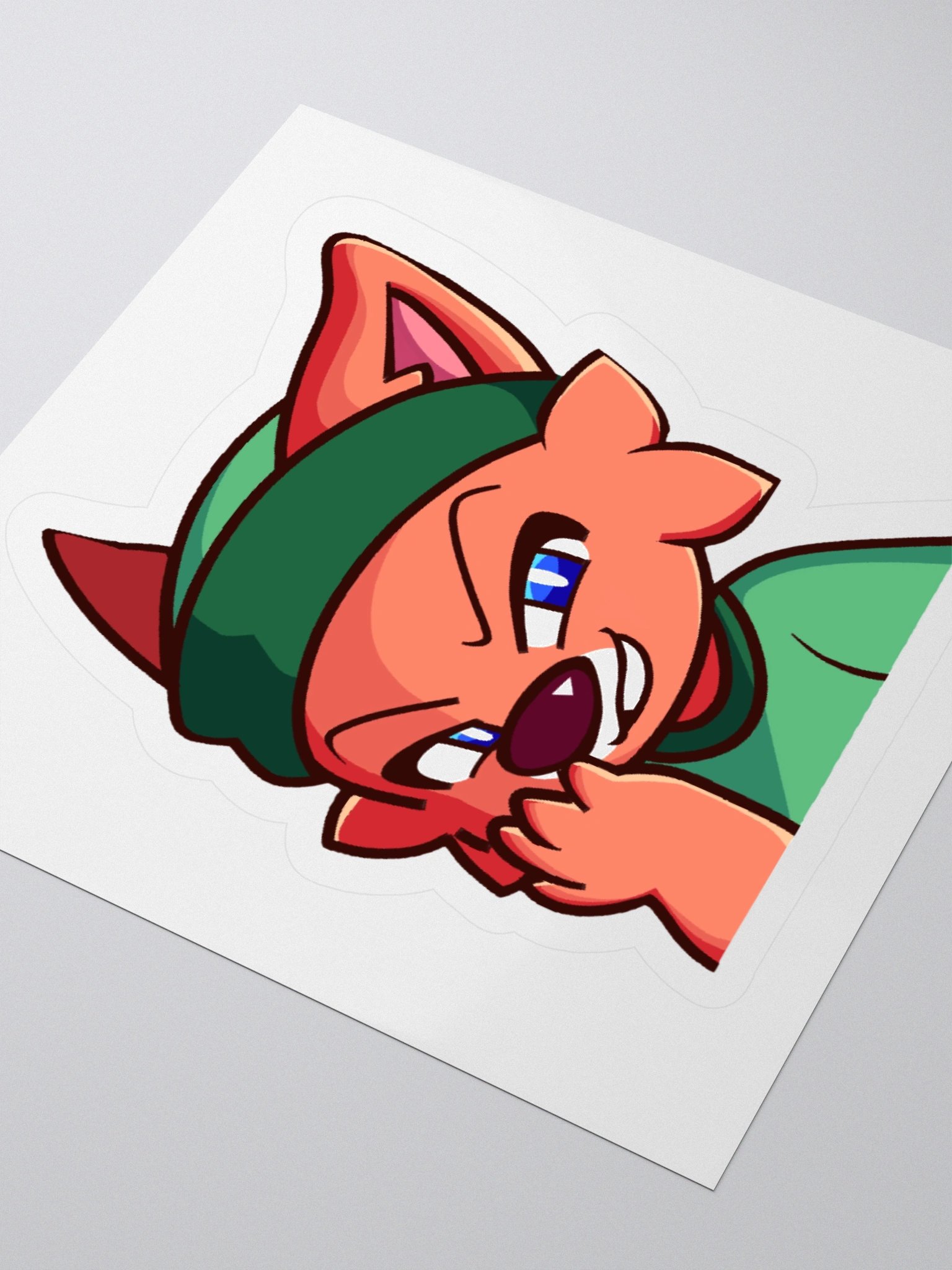 Smirking Dusty Sticker product image (8)