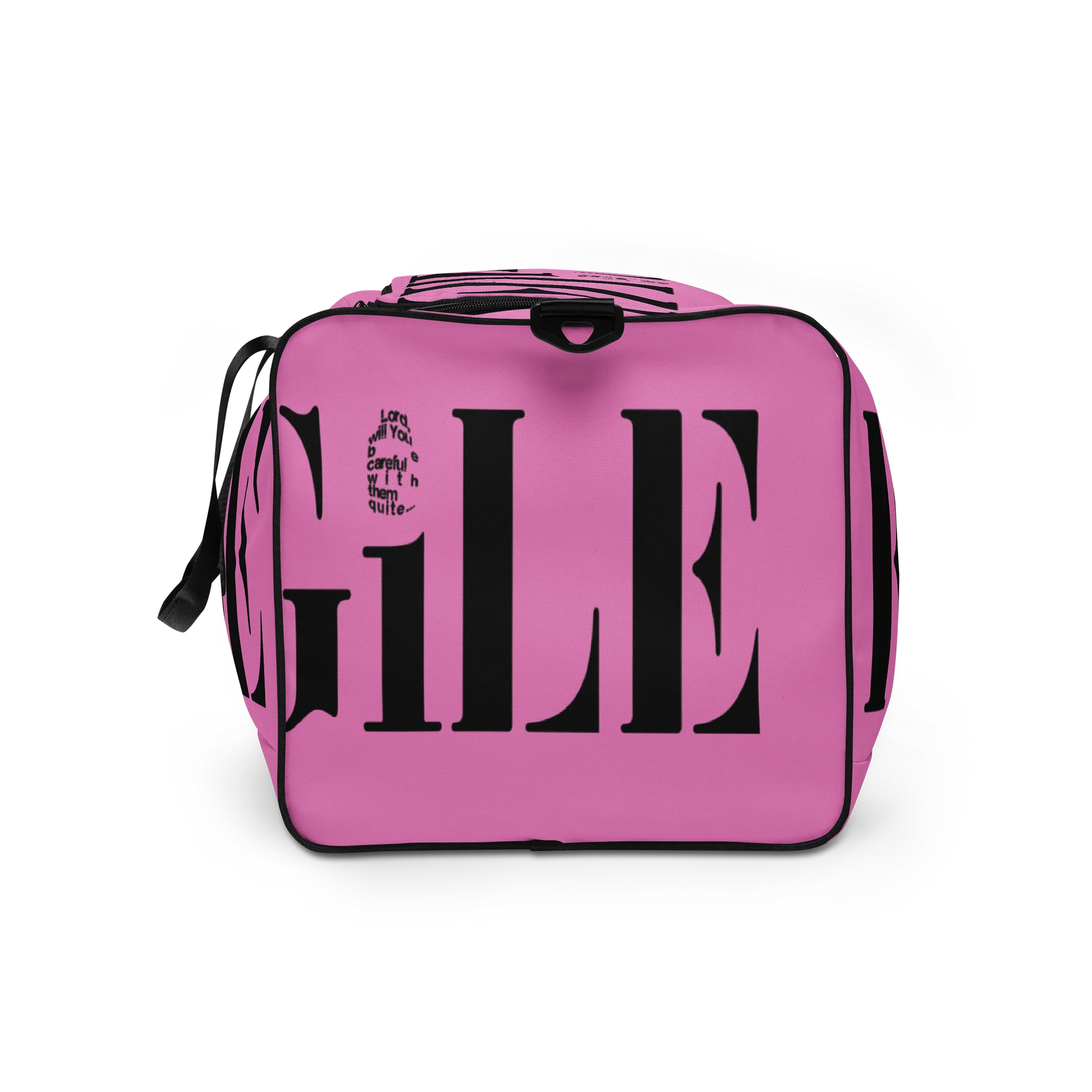 FRAGiLE Pink Duffel Bag product image (9)