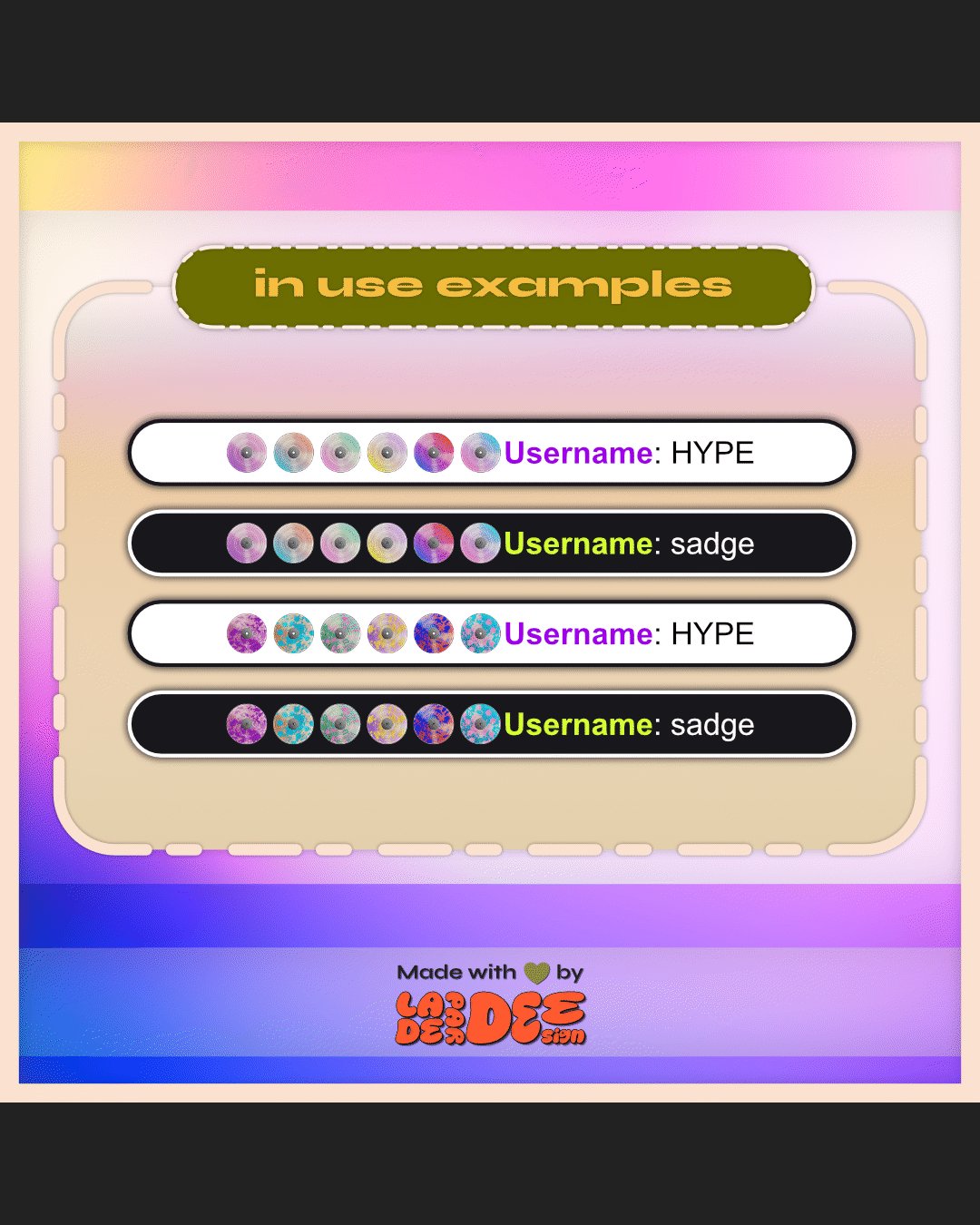 Vinyl Record Badges product image (5)