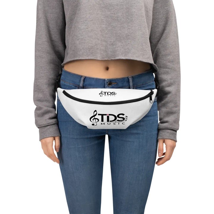TDS Music All-Over Print Fanny Pack - White with Exclusive Musical Design product image (2)