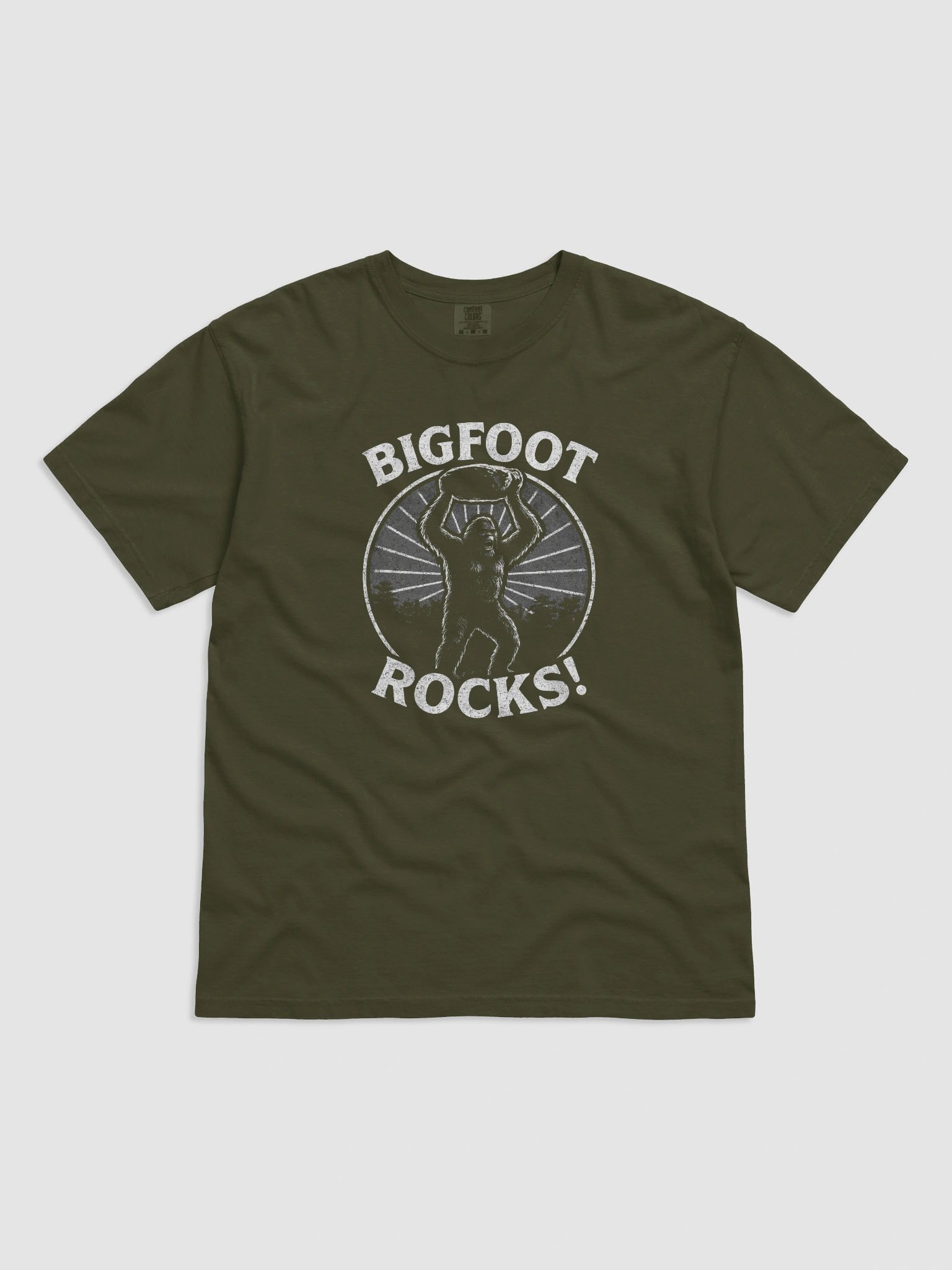 BIGFOOT ROCKS (Rock Thrower) Shirt product image (5)