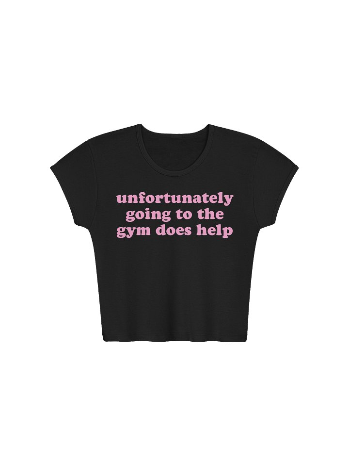 unfortunately helpful baby tee product image (1)
