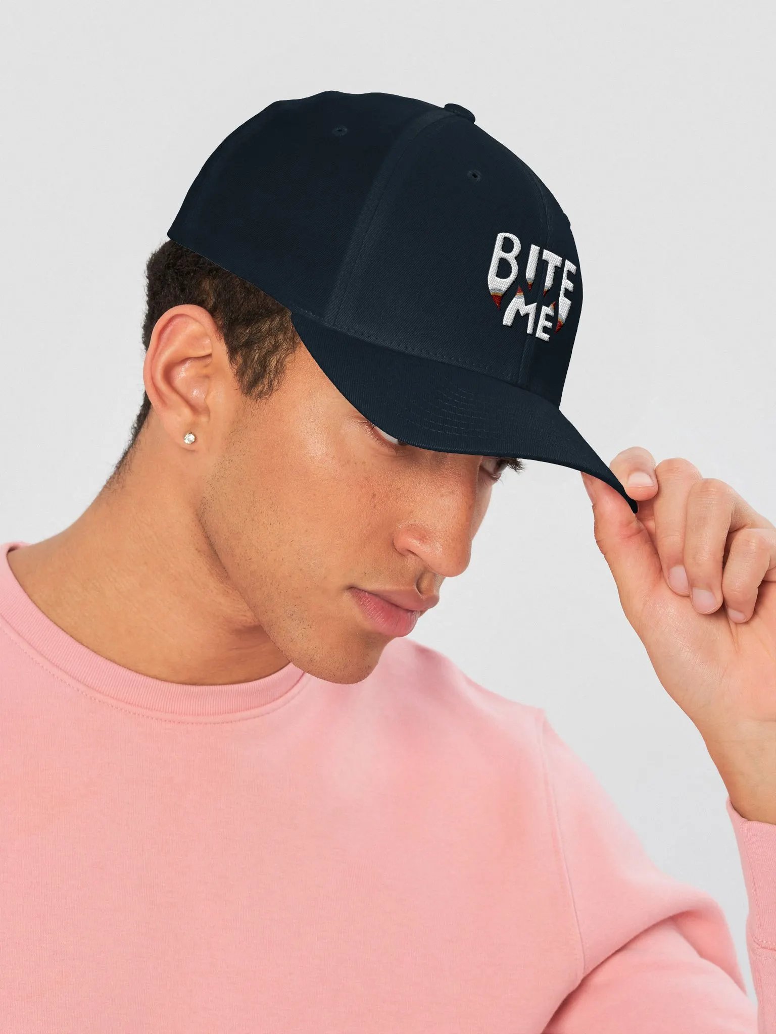 Bite Me fitted hat product image (4)