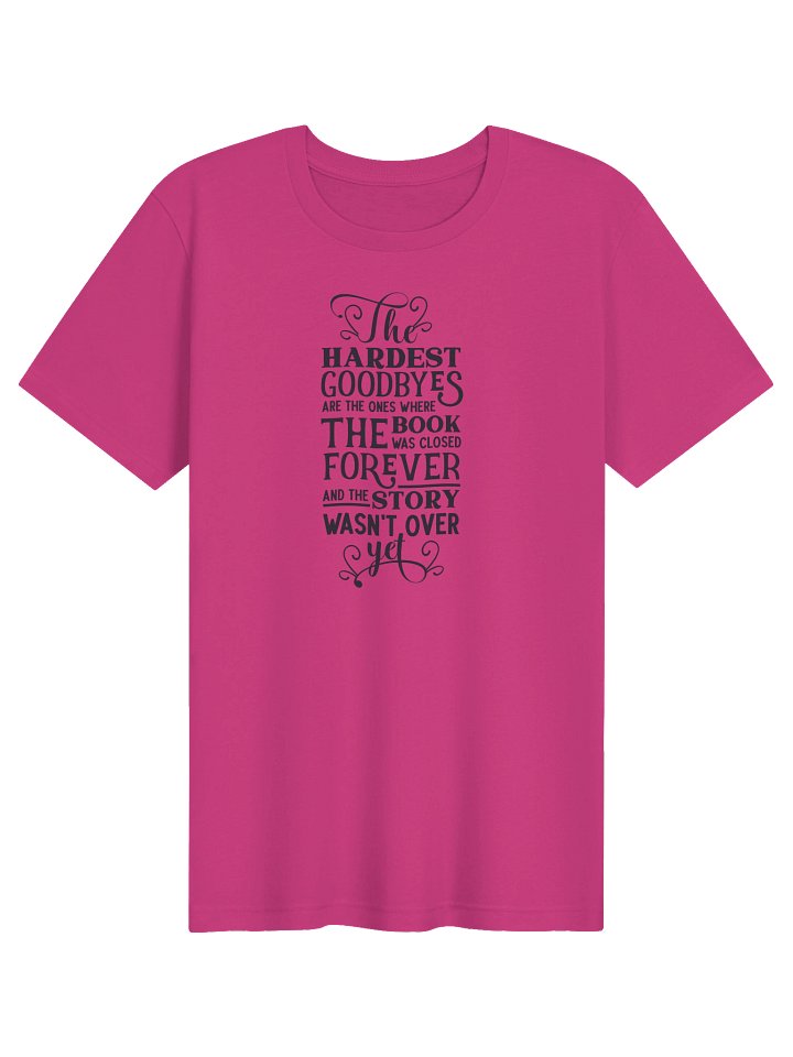 "The Hardest Goodbyes" Memorial Tee product image (4)
