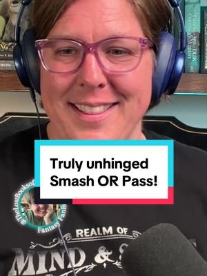 Say less!! Jess is bringing us a Crescent City Smash or Pass that is truly UNHINGED! IYKYK!! Are you smashing or are you passing? #crescentcity #sarahjmaas #smashorpass #hearmeout #sjmbooks 