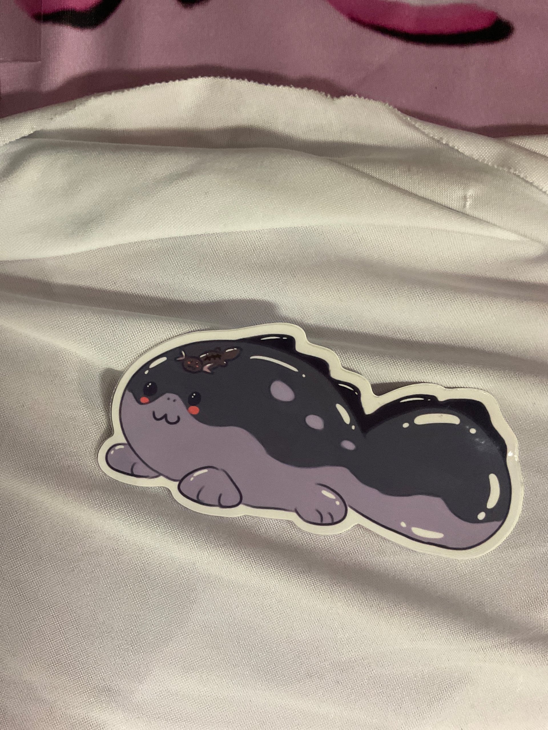 Water salamander sticker product image (1)