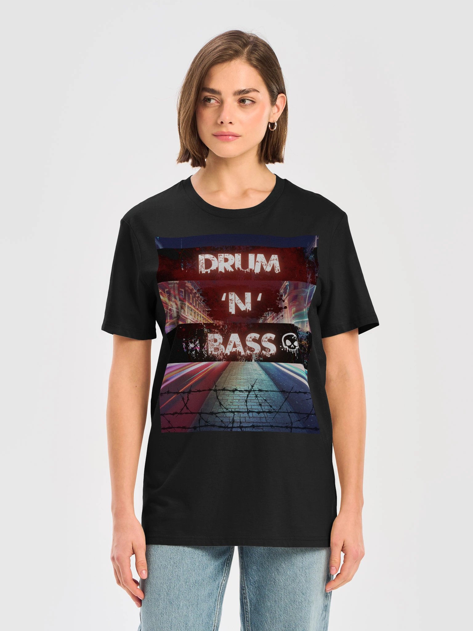 Drum & Bass City T-Shirt for Girls product image (9)
