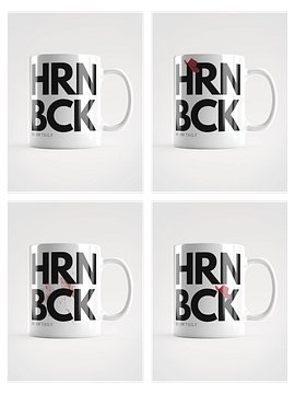 HRNBCK MUG COLLECTION - White Edition