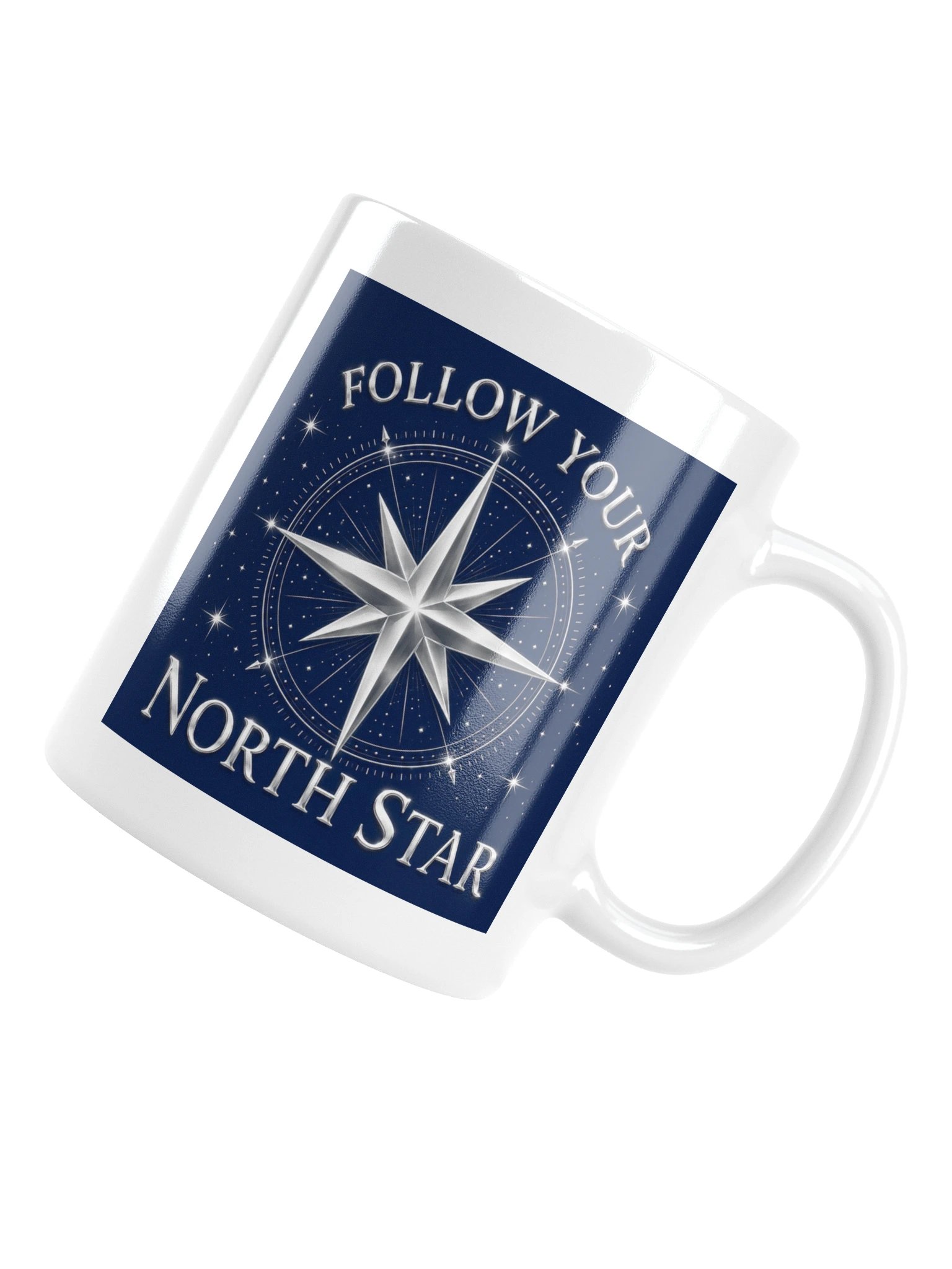 Follow Your North Star Navigator Mug | 15 oz & 20 oz product image (6)
