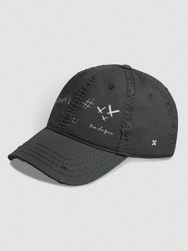NLD Designer Style Distressed Dad Hat product image (2)