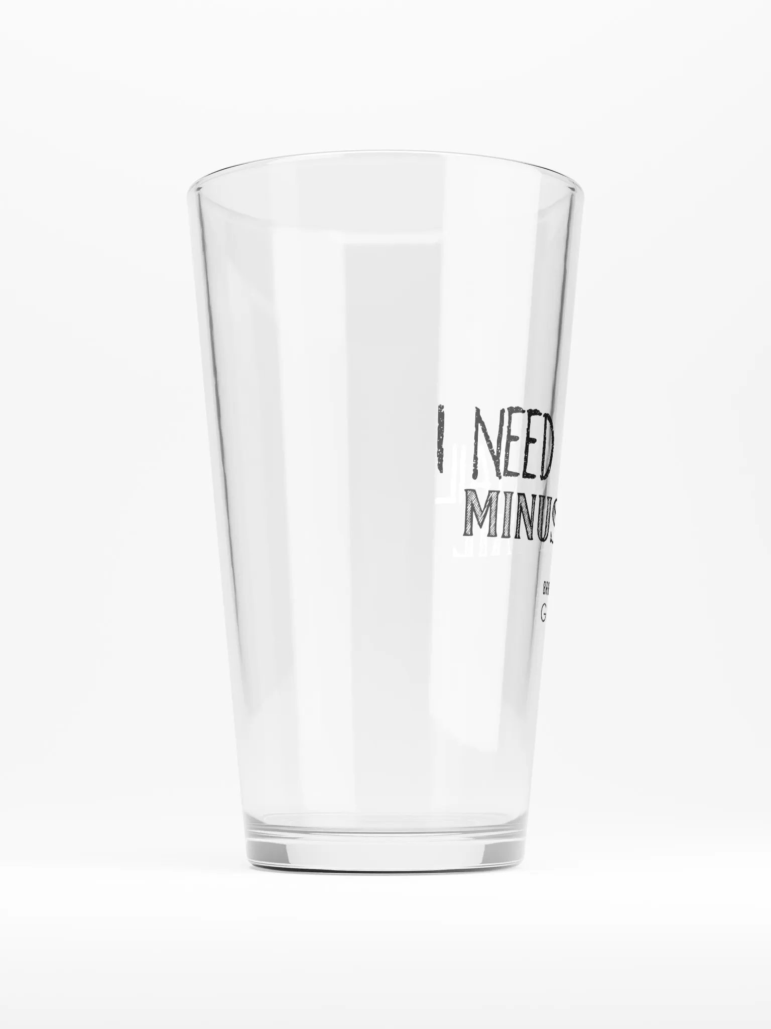 I Need A Cocktail Pint Glass product image (2)
