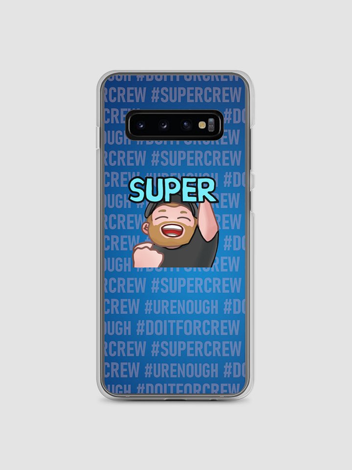 Super - Blue Clear Case for Samsung® product image (1)