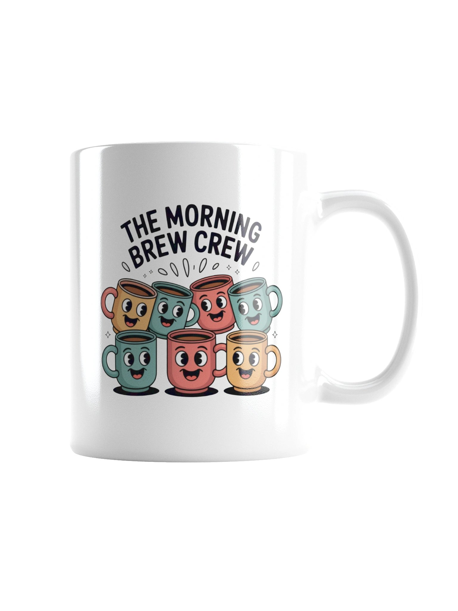 The Morning Brew Crew Coffee Mug – Fun Gift for Coffee Lovers product image (7)