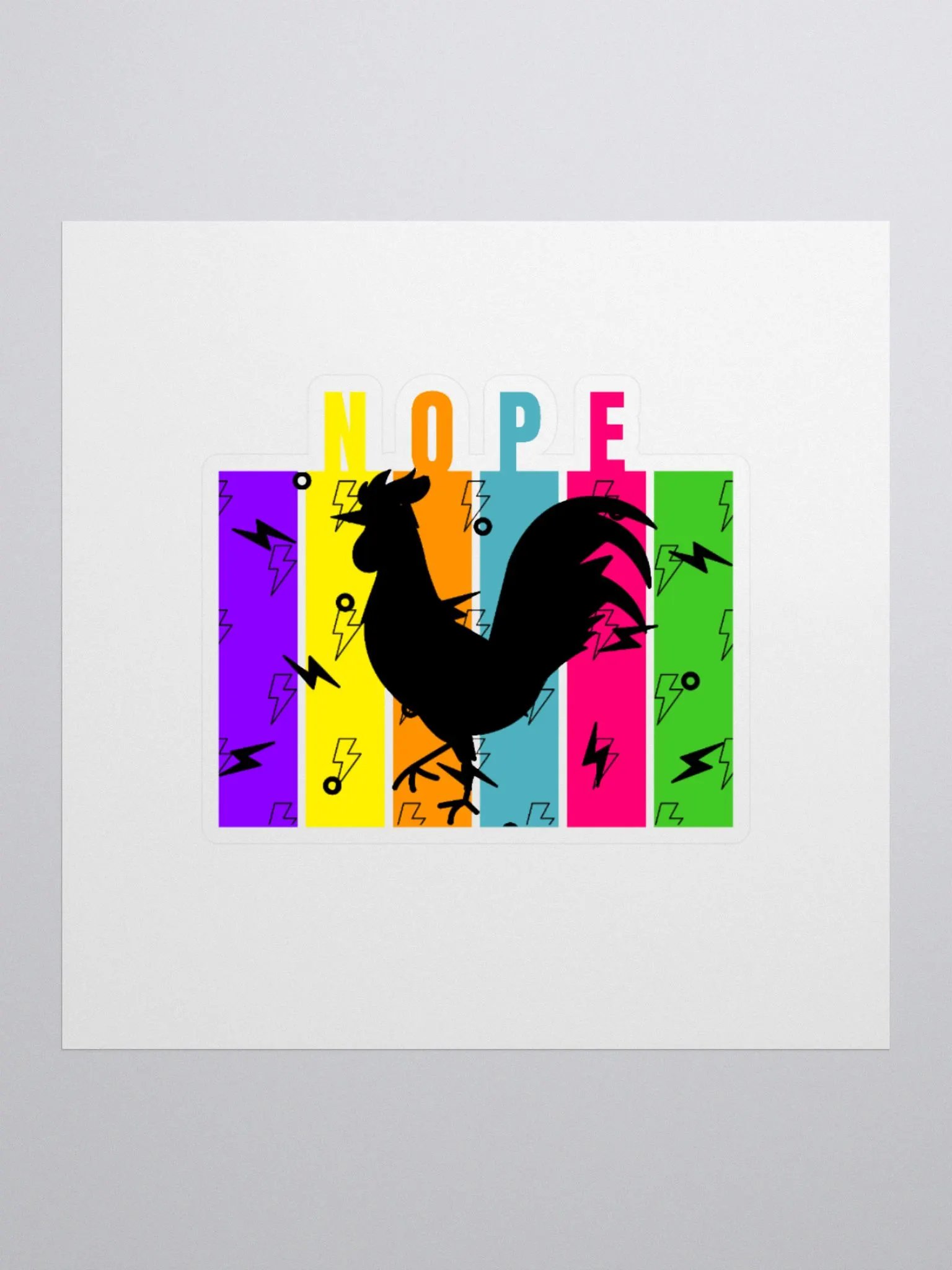 Nope Sticker product image (4)
