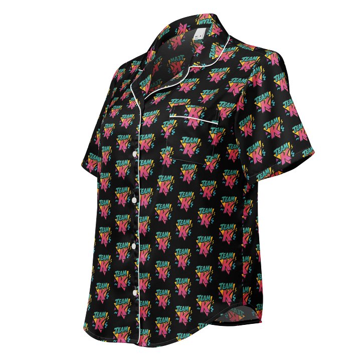 Team K 1990's Women's Short Sleeve Pajama Top product image (1)