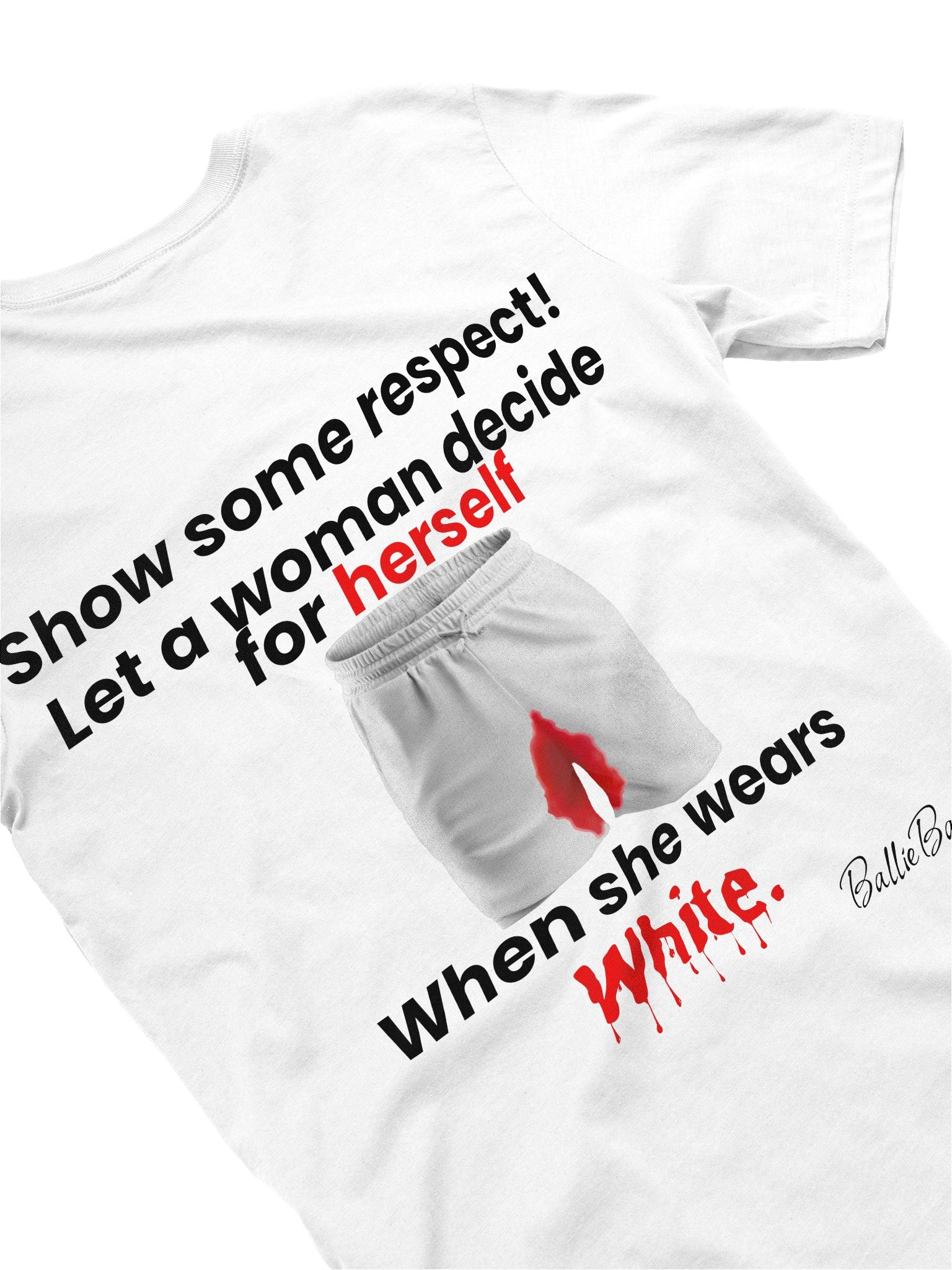 Show some respect! Let a woman decide for herself when she wears white. product image (4)