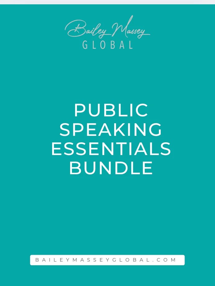 Public Speaking Essentials Bundle product image (1)