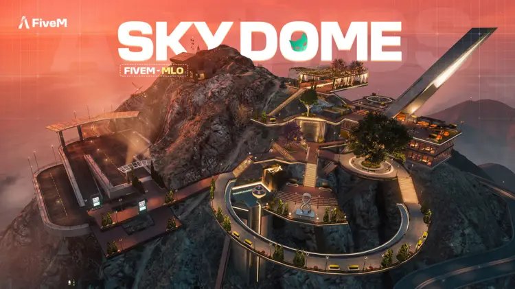 FiveM Mount Chiliad [ MLO ] SkyDome – Mount Chiliad Luxury Event Venue & Restobar product image (1)