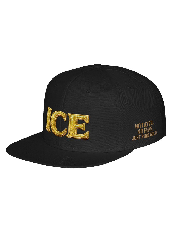 ICE Snapback Hat – Gold Standard Edition product image (2)