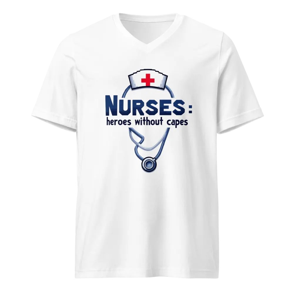Heroic Nurse V-Neck Tee product image (1)