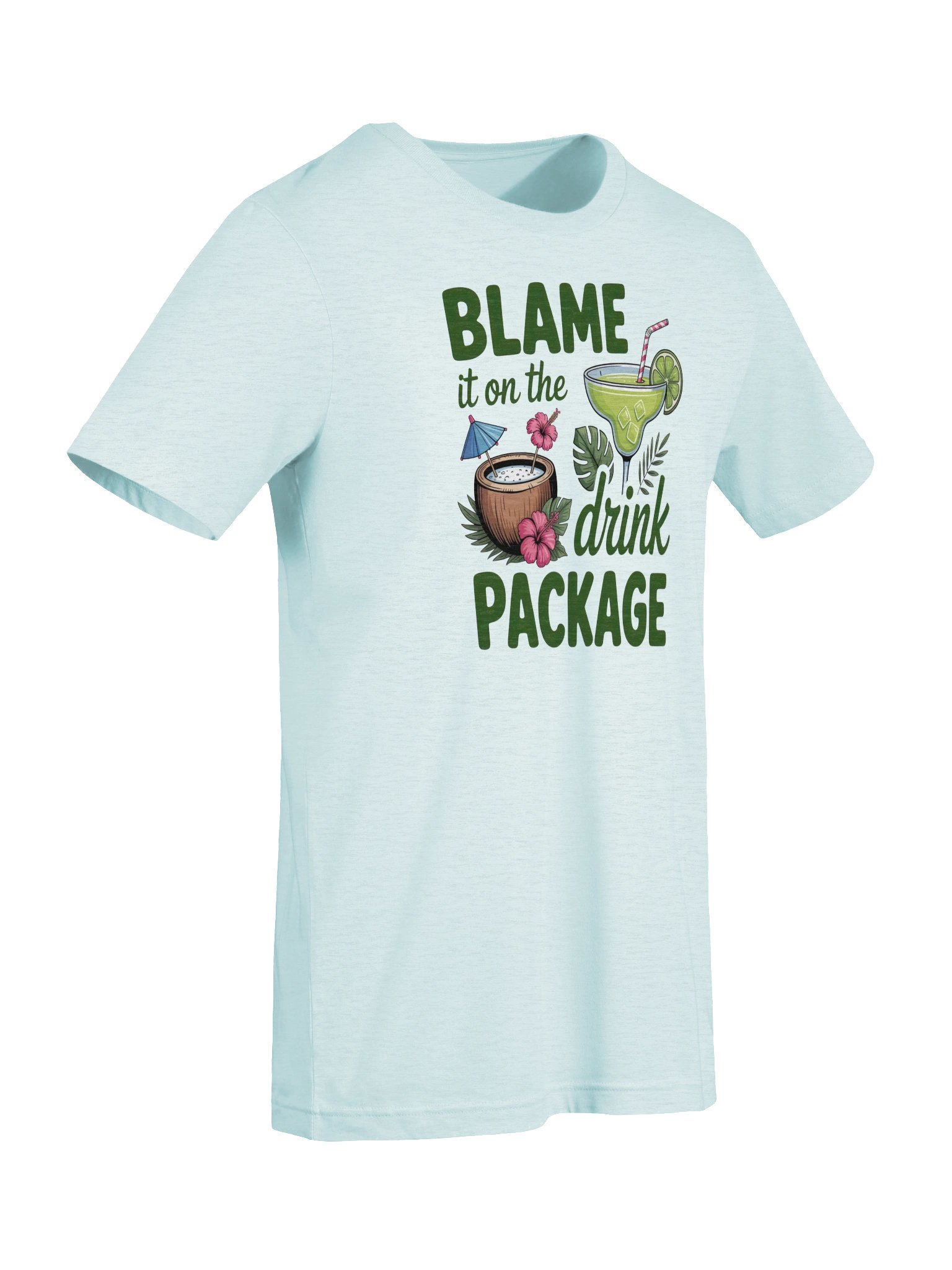 Blame It on the Drink Package T-Shirt | Funny Cruise Vacation Tee product image (66)