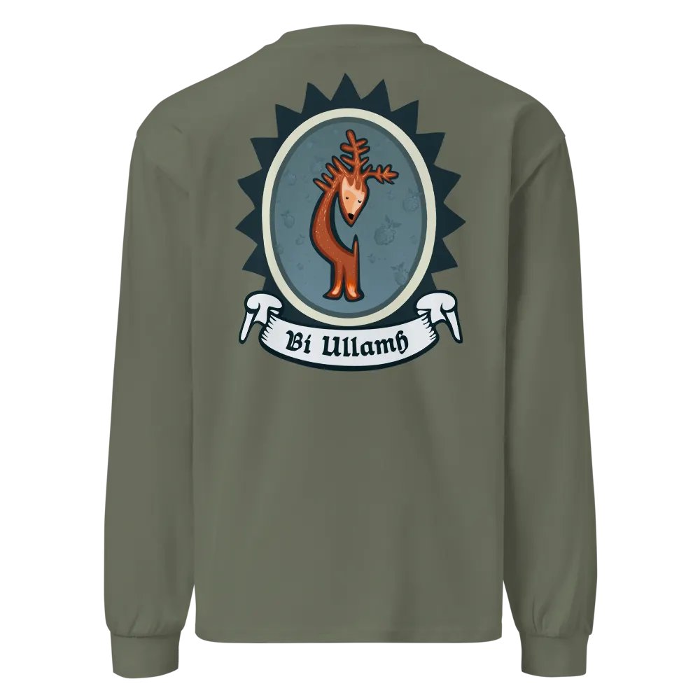 Fianna Bí Ullamh AS Colour Premium Meáchan Trom Léine Sleeve Fada (Back Patch) product image (2)