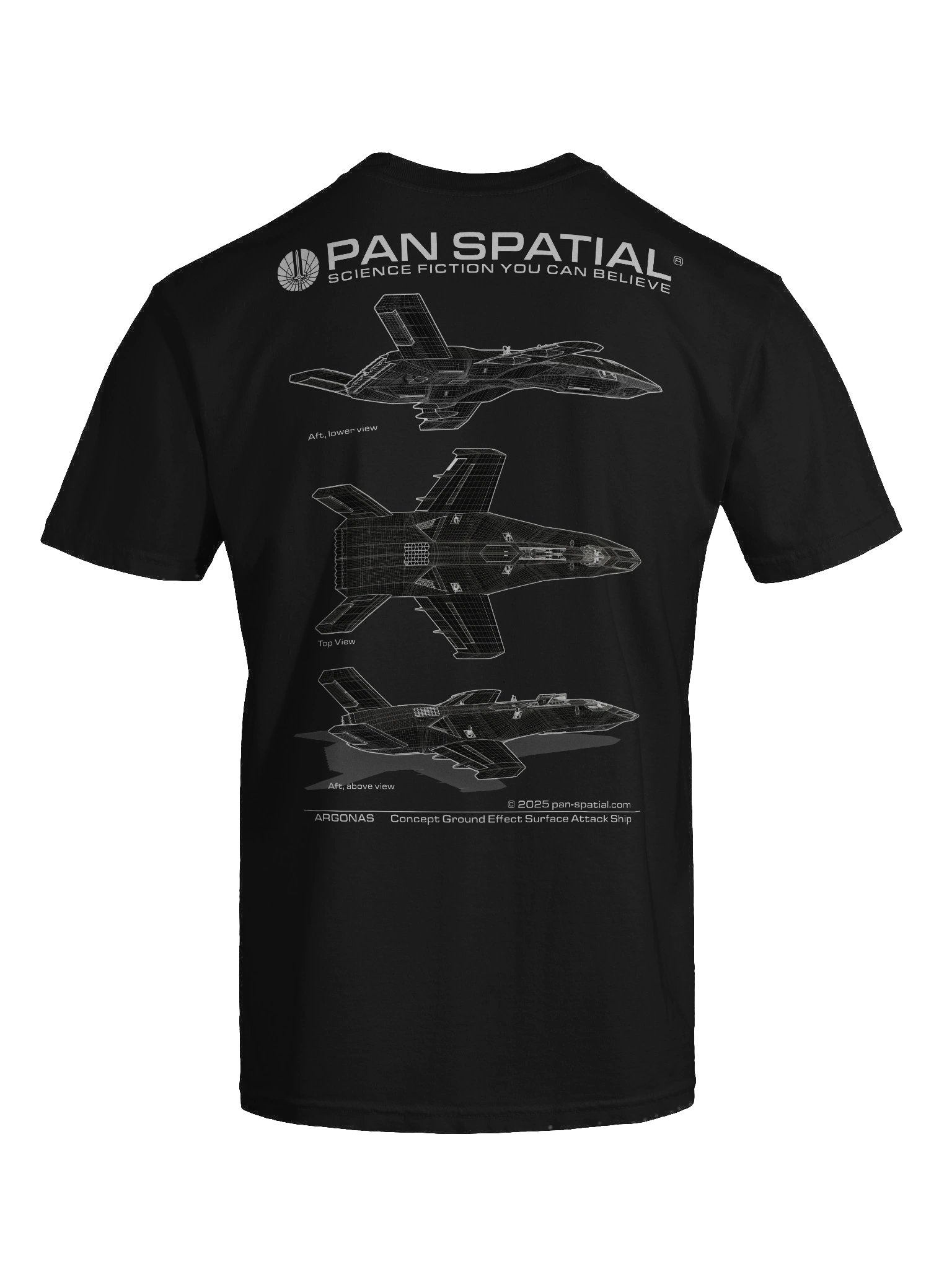 Pan-Spatial 'ARGONAS' T-shirt product image (9)