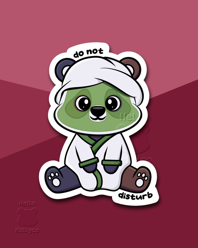 Do Not Disturb - Self-Care Vinyl Sticker product image (1)