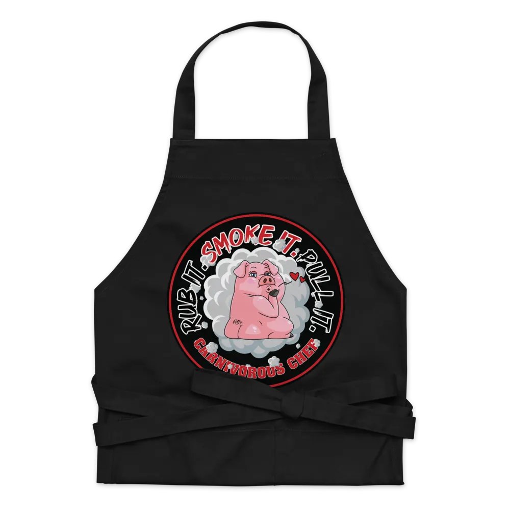 Rub It. Smoke It. Pull It. Carnivorous Chef -- Apron product image (6)