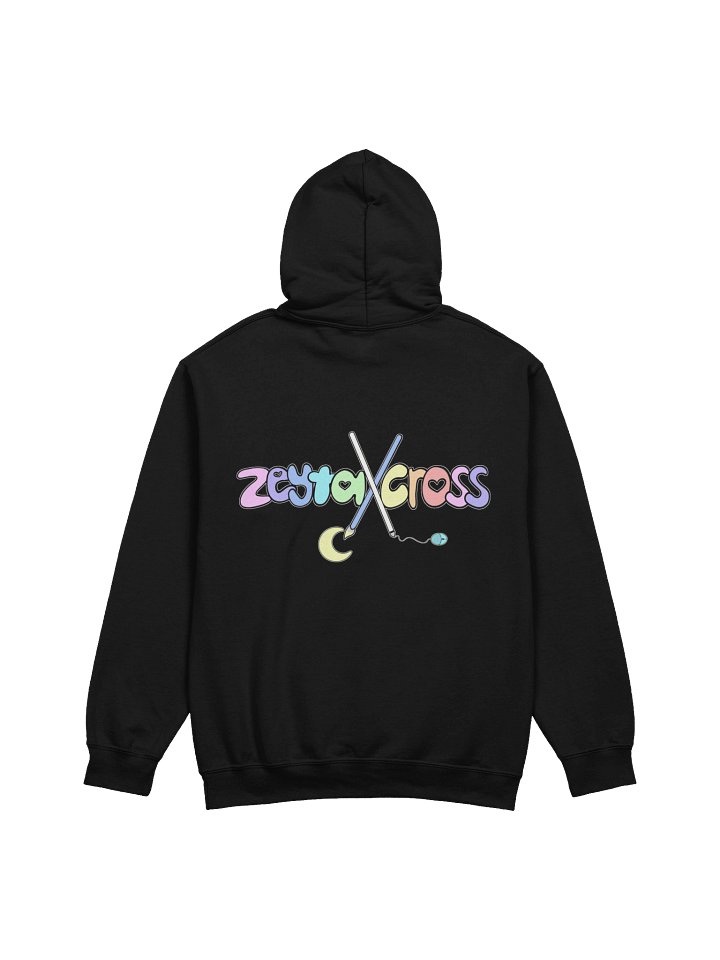 Hoodie - Queenguin Rep. with Zeyta Cross Logo product image (2)
