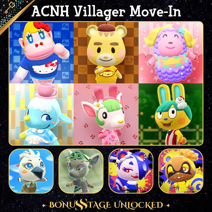 ACNH Villager Move-In Service product image (1)