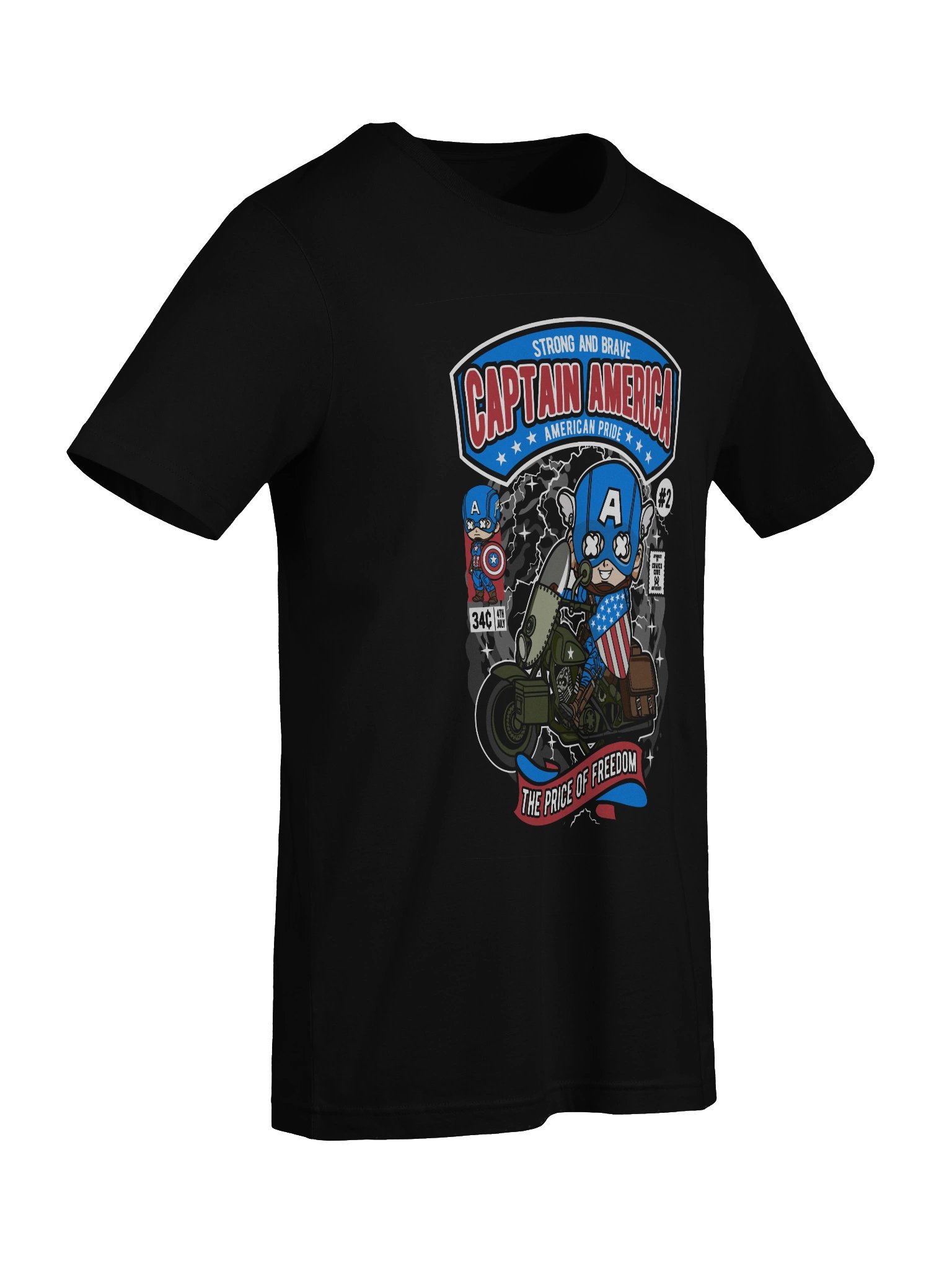 American Pride Captain T-Shirt product image (9)