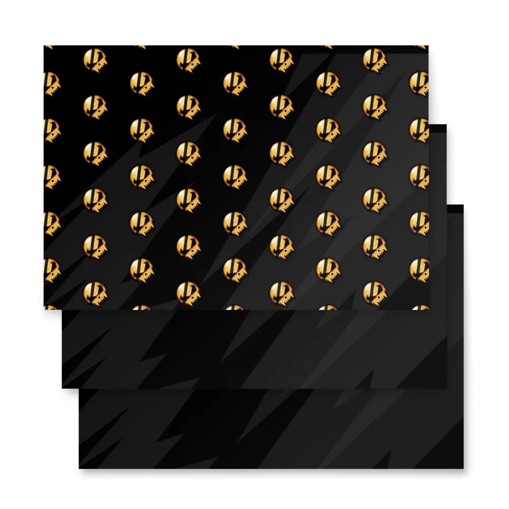 Skull Man Wrapping Paper product image (4)