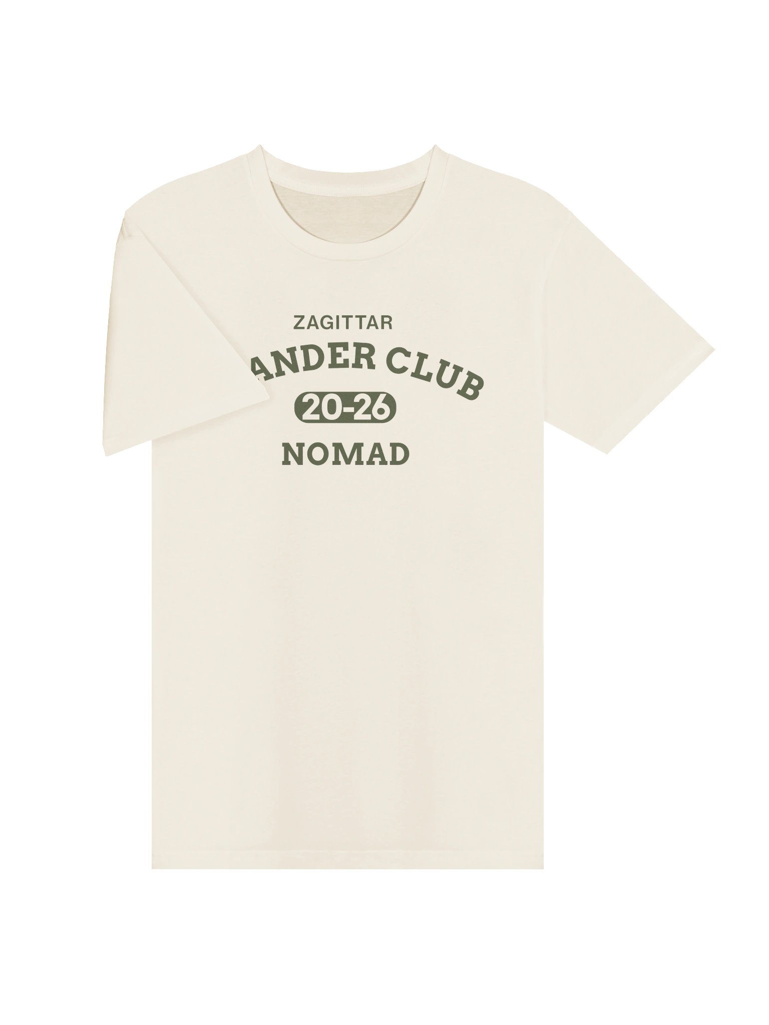 Wander Club Tee · Natural product image (3)